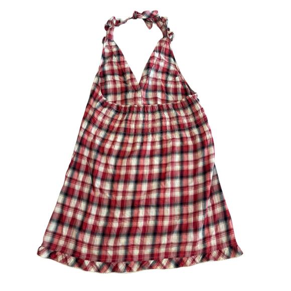 JUICY COUTURE BEACH PLAID DRESS SIZE SMALL - Picture 4 of 7